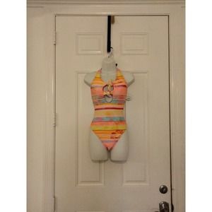 The Degree one piece tropical swimsuit size Large